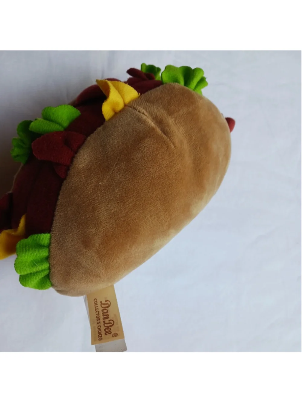 Dandee Collectors Choice Toys Plush Taco Smiling Face 6”